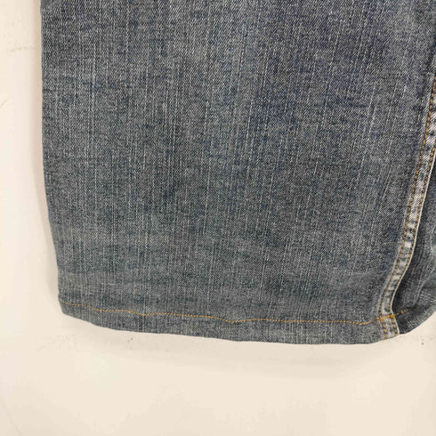 please nofollow Tommie Button Boots-Cut Denim (Vintage Blue) レディース JPN:S