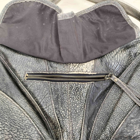 ローズバッド ROSE BUD ユーズド加工 レザー 2WAY ショルダーバック Y2K レディース