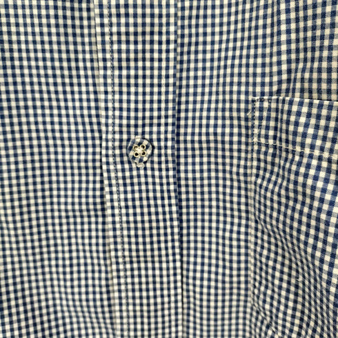 ステューシー Stussy 00S AUTHENTIC GINGHAM CHECK S/S REGULAR COLLAR SHIRT ギンガムチェック レギュラーカラーシャツ メンズ import:XL