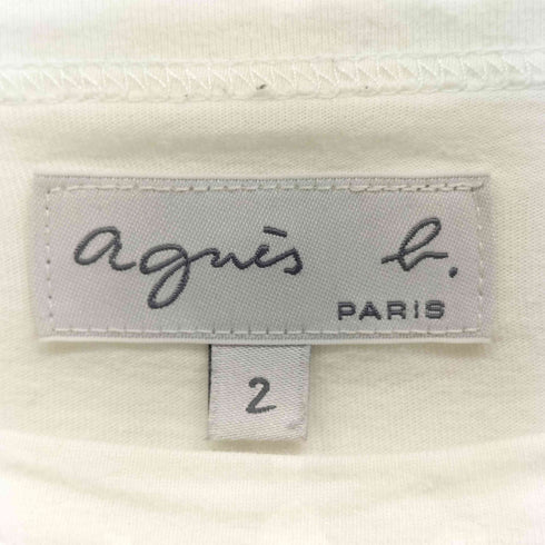 アニエスベー agnes b. PARIS S179 TS ロゴTシャツ レディース 2