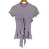 LOVETT / BOW FLOUNCE TEE レディース import:XS