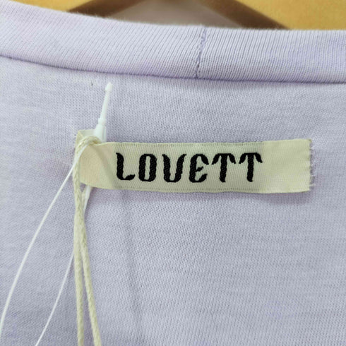 LOVETT / BOW FLOUNCE TEE レディース import:XS