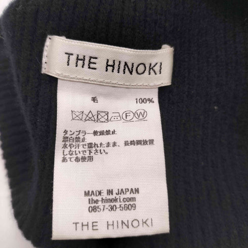 ヒノキ THE HINOKI WOOL KNIT BEANIE ウール ニット帽 ビーニー メンズ FREE