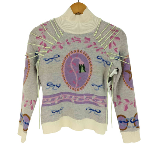 LOVETT / ORNATE TIE SWEATER レディース import:M