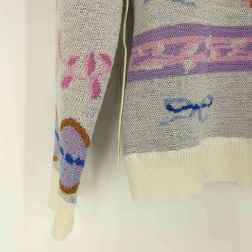 LOVETT / ORNATE TIE SWEATER レディース import:M
