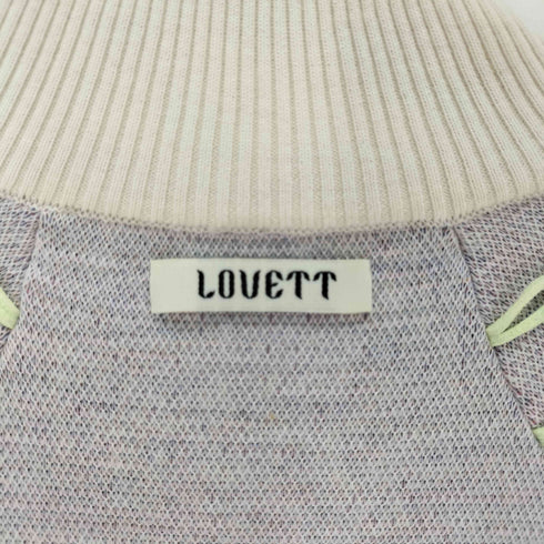 LOVETT / ORNATE TIE SWEATER レディース import:M