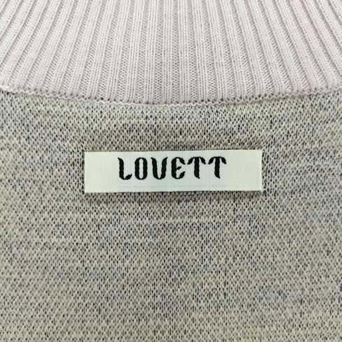 LOVETT / ORNATE TIE SWEATER レディース import:S