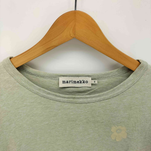 マリメッコ marimekko Erna relaxed Unikko Placement T-Shirt ウニッコ プリント Tシャツ レディース import:XS