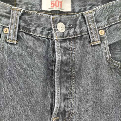 リーバイス Levis 2008年7月製 501 STRAIGHT LEG BUTTON-FLY ティアオフタグ ボタンフライ ストレートデニムパンツ メンズ US:30-31