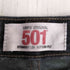 リーバイス Levis 2008年7月製 501 STRAIGHT LEG BUTTON-FLY ティアオフタグ ボタンフライ ストレートデニムパンツ メンズ US:30-31