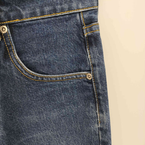 ステューシー Stussy 90-00s USA製 OLD 紺タグ ボタンフライ ストレート デニムパンツ メンズ US:28-29
