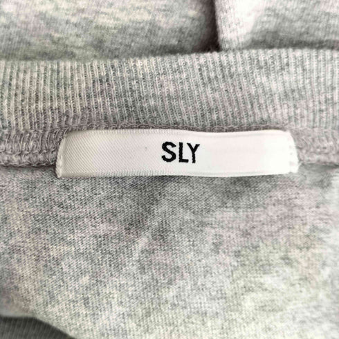スライ SLY OVERSIZE PHOTO PRINT フロントプリント半袖 Tシャツ レディース FREE