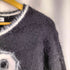 ラグアジェム LAGUA GEM NUMBER SHAGGY KNIT ナンバーシャギーニット レディース FREE