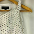 ザラ ZARA ドット リボンモチーフ ペプラムトップス レディース JPN:S