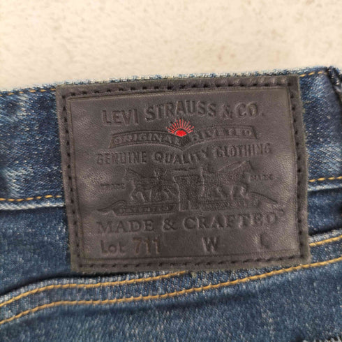 リーバイス Levis made&crafted 711 sora メイド・アンド・クラフテッド スキニー ジーンズ レディース