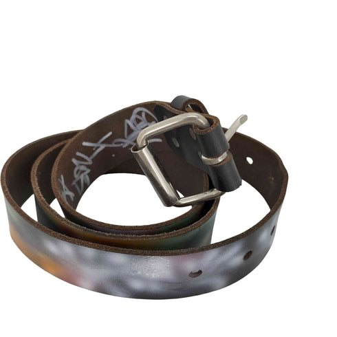 Cold F33t / Airbrushed Belt エアブラシ ベルト 本革 メンズ