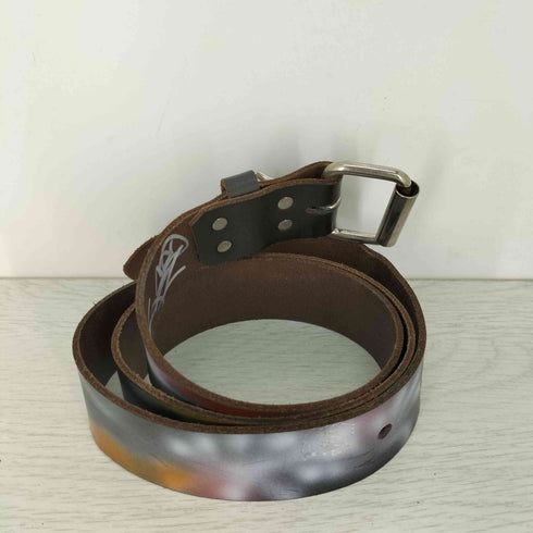 Cold F33t / Airbrushed Belt エアブラシ ベルト 本革 メンズ