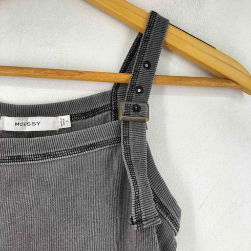 マウジー moussy FADED BELT タンク フェイデッドベルトタンクトップ レディース FREE