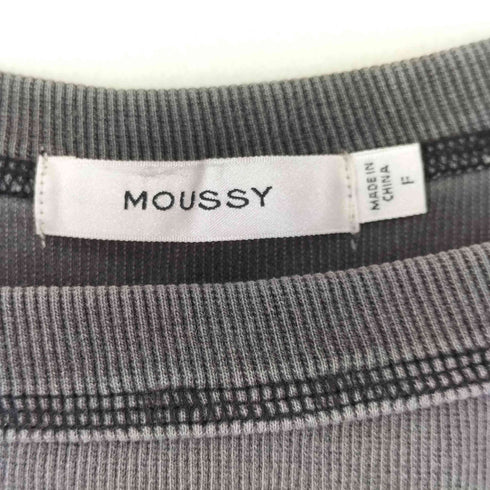 マウジー moussy FADED BELT タンク フェイデッドベルトタンクトップ レディース FREE