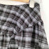 ラグアジェム LAGUA GEM FRILL CHECK スカート フリルチェックスカート レディース JPN:M