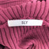 スライ SLY FRONT BUTTON KNIT HOODIE フロントボタンニットフーディベスト レディース FREE
