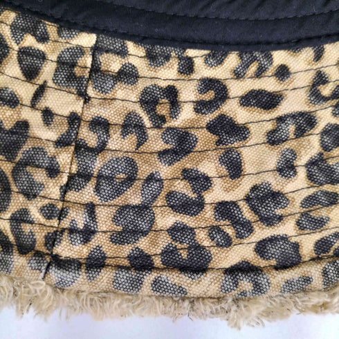 ザラ ZARA レオパードバケットハット レディース M