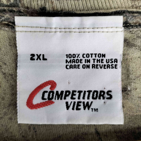 90S~00S COMPETITORS VIEW RealTree リアルツリーカモプリント S/S Tシャツ メンズ import:XXL