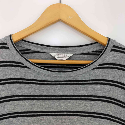 アンユーズド UNUSED Border long sleeve T-shirt ボーダー長袖Tシャツ メンズ JPN:2