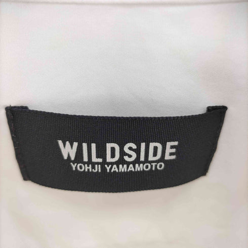 ワイルドサイドヨウジヤマモト WILDSIDE YOHJI YAMAMOTO COTTON BROAD REGULAR COLLAR SHIRT メンズ JPN:3