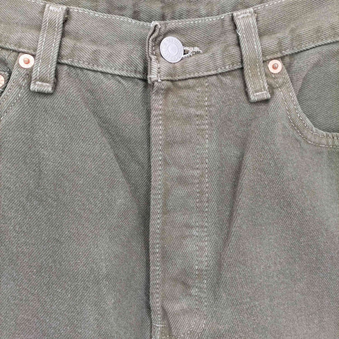 リーバイス Levis 1998年3月製 USA製 ボタン裏553 後染め 501 ティアオフタグ ボタンフライデニムパンツ メンズ W30 L34