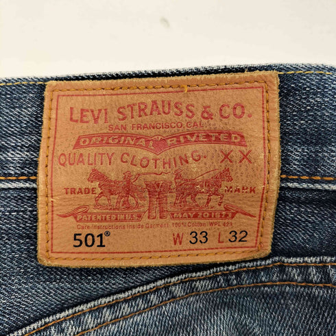 リーバイス Levis 00s 501 ボタンフライ デニム メンズ W33 L32