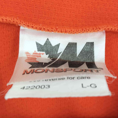 MONSPORT モンスポーツ ナンバリング 長袖 ゲームシャツ メンズ L