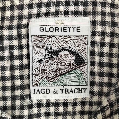 GLORIETTE JAGD & TRACHT チロルシャツ リネン トグルボタン L/S シャツ メンズ 41