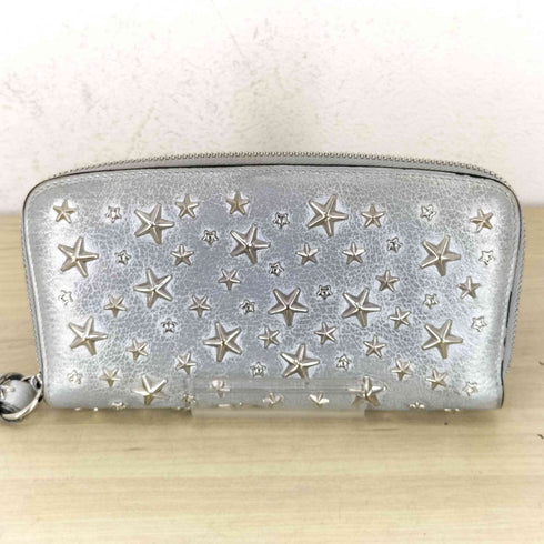 ジミーチュウ JIMMY CHOO スター スタッズ レザー 長財布 メンズ