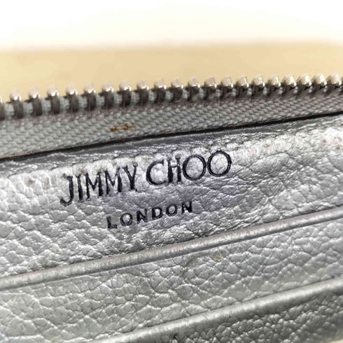 ジミーチュウ JIMMY CHOO スター スタッズ レザー 長財布 メンズ