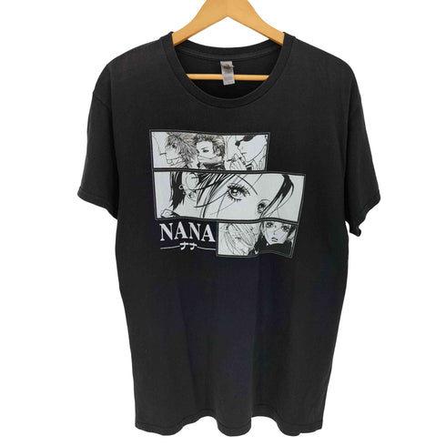 ギルダン GILDAN 少女漫画 キャラクター プリント 半袖Tシャツ メンズ JPN:L