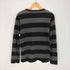 アニエスベーオム Agnes b.homme 太ボーダー コットン 長袖Tシャツ メンズ JPN:1