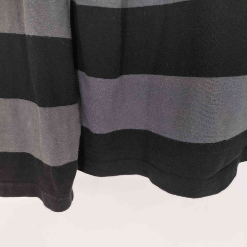 アニエスベーオム Agnes b.homme 太ボーダー コットン 長袖Tシャツ メンズ JPN:1