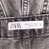 ザラ ZARA straight fit ブラックデニムパンツ レディース 34