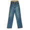 スライ SLY M.C HW STRAIGHT PT-C ストレートデニムパンツ レディース JPN:1