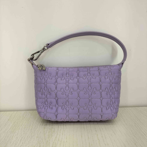 ガニー Ganni Butterfly Small POUCH SATIN レディース