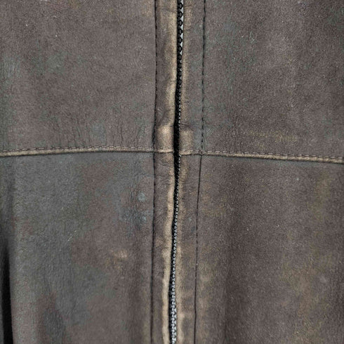 ブルックスブラザーズ BROOKS BROTHERS 80s ジップアップ スエード レザージャケット メンズ 38