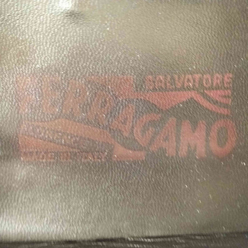 サルヴァトーレフェラガモ Salvatore Ferragamo ロゴプレート ビットローファー メンズ UK:8