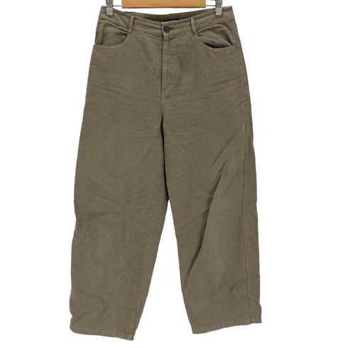 パドカレ pas de calais コットンリネンワイドパンツ メンズ 36