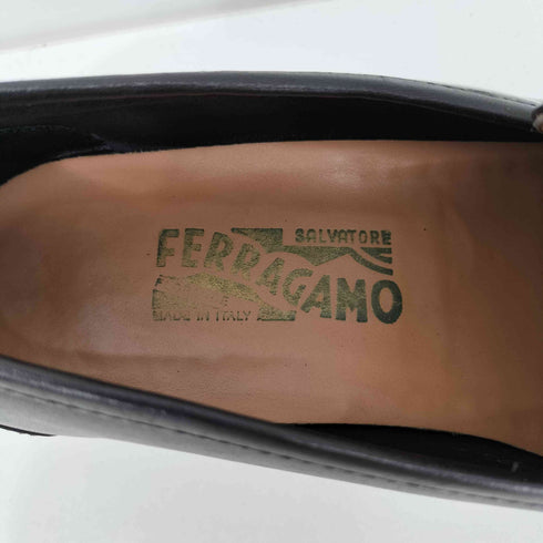 サルヴァトーレフェラガモ Salvatore Ferragamo ガンチーニ ビットローファー メンズ UK:8