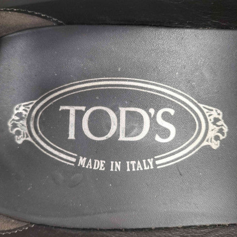 トッズ TOD’S MADE IN ITALY レザーコインローファー メンズ UK:8