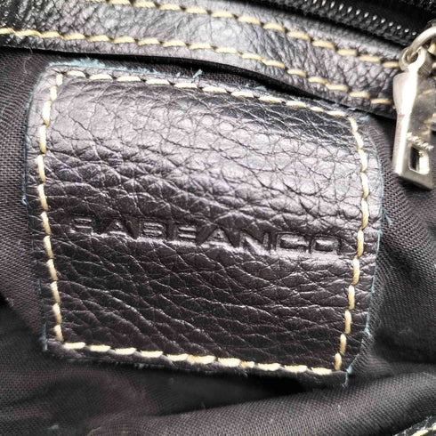 rabeanco genuine leather 本革 シボレザー ワンショルダー バック Y2K レディース