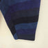 イッセイミヤケ ISSEY MIYAKE 80s 筆タグ マルチカラー ボーダー柄 ウール ニットパンツ レディース JPN:M