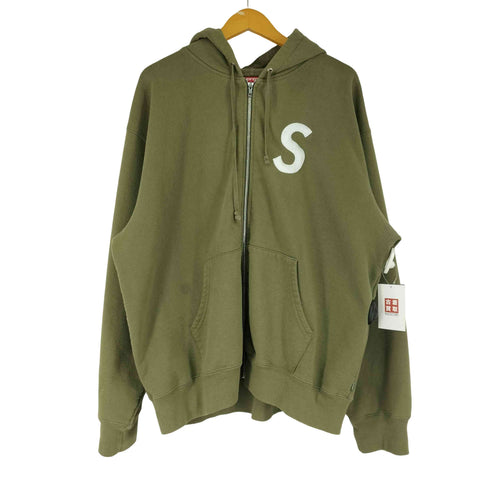 シュプリーム Supreme 24AW S Logo Zip Up Hooded Sweatshirt Sロゴ ジップアップ パーカー メンズ import:XL