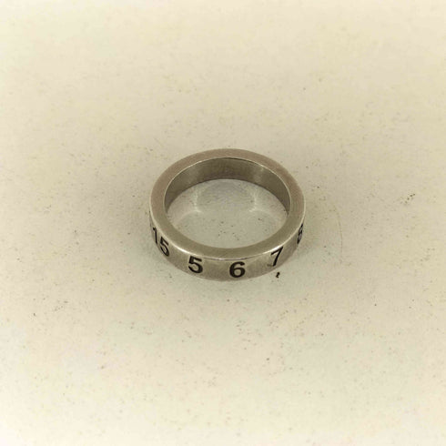 メゾンマルジェラ Maison Margiela 11 カレンダー ナンバー シルバー リング SI8UQ0001 レディース 9.5号